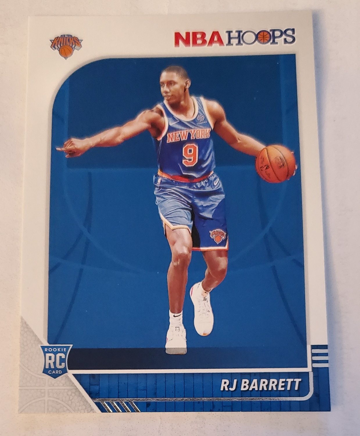 RJ Barrett 2019-20 NBA Hoops Rookie Card