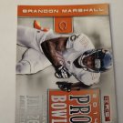 Brandon Marshall 2014 Rookies & Stars Pro Bowl Insert Card
