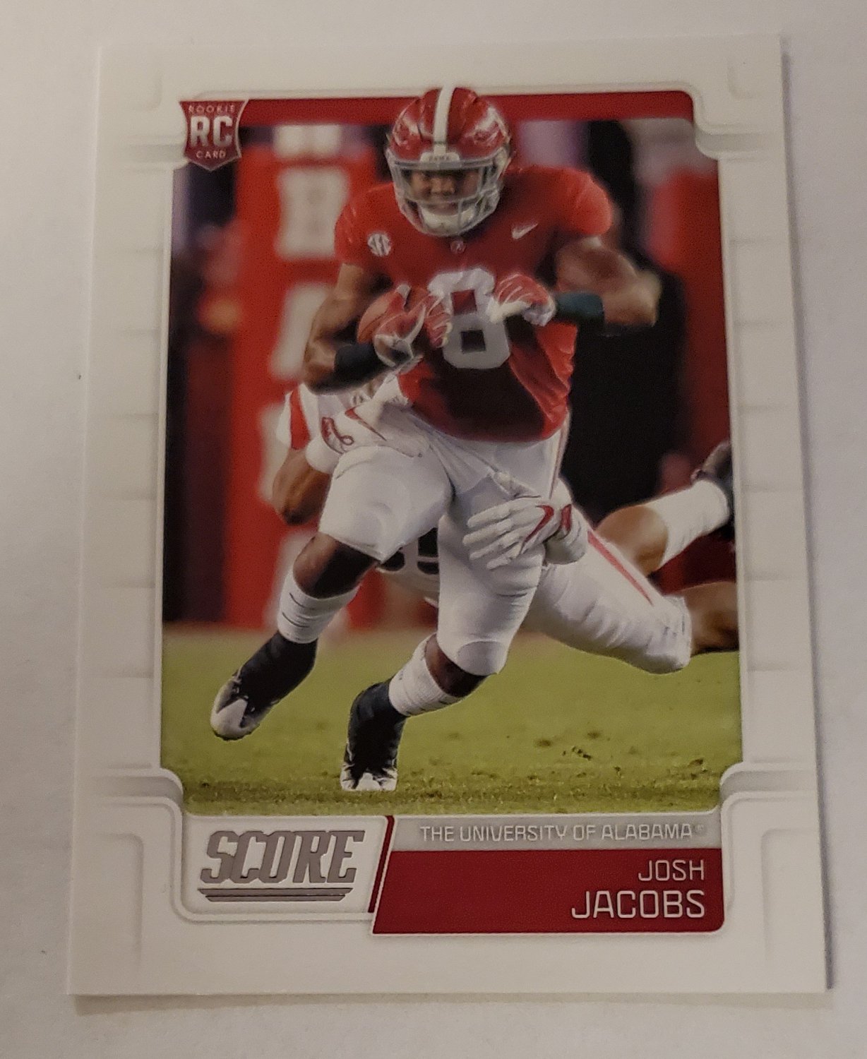 Josh Jacobs 2019 Score Rookie Card