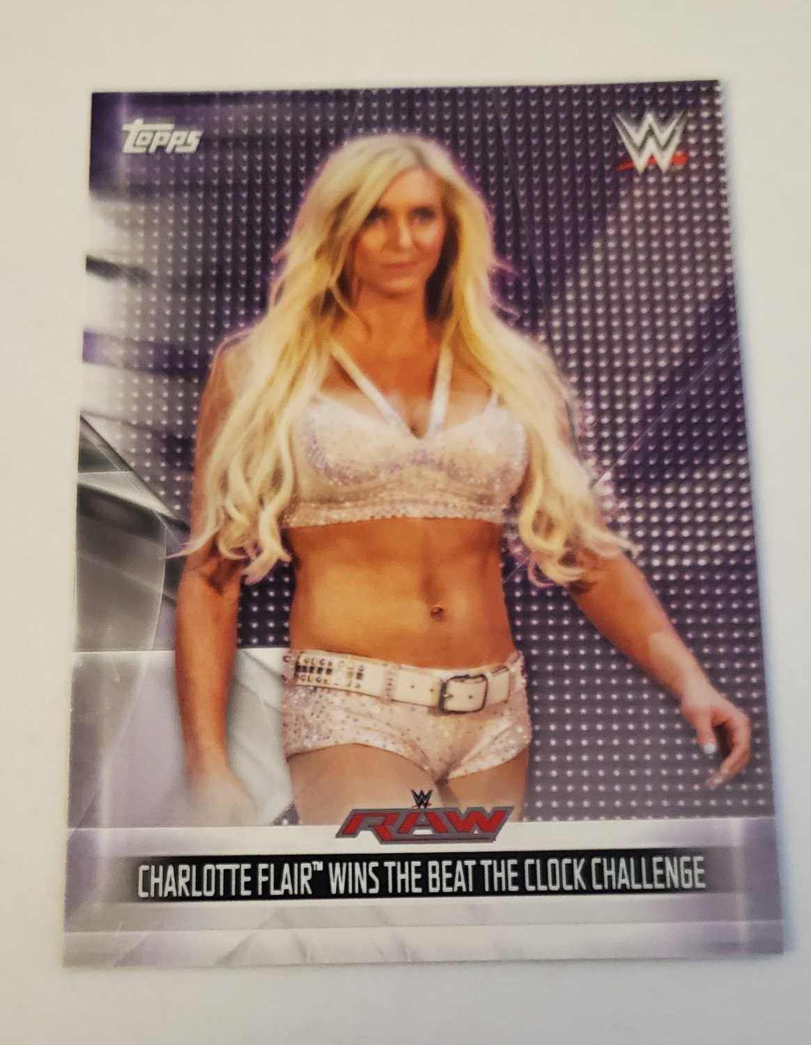 Charlotte Flair 2019 Topps WWE Womans Revolution Insert Card