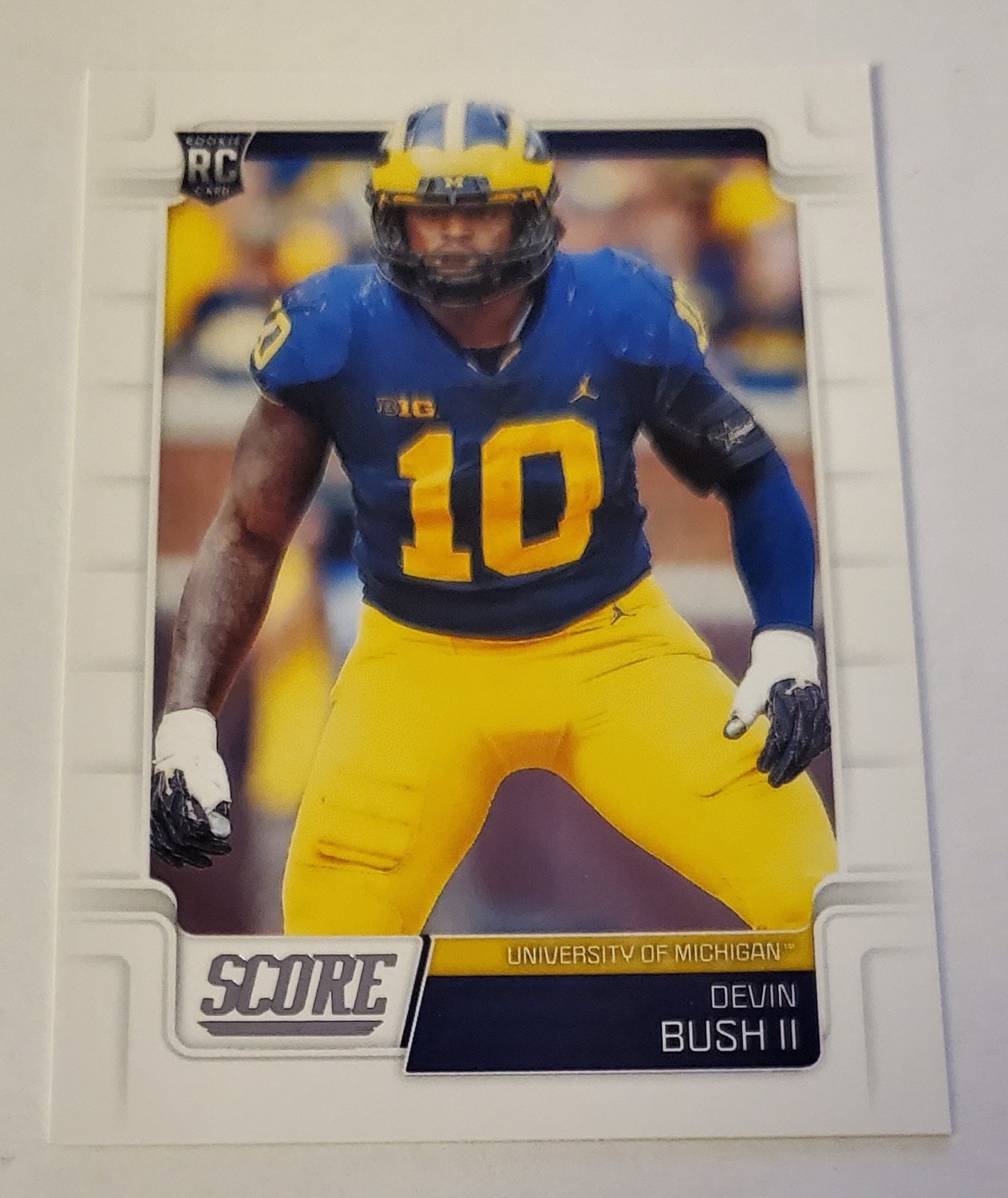 Devin Bush II 2019 Score Rookie Card