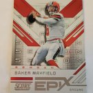 Baker Mayfield 2019 Score Epix Season Insert Card