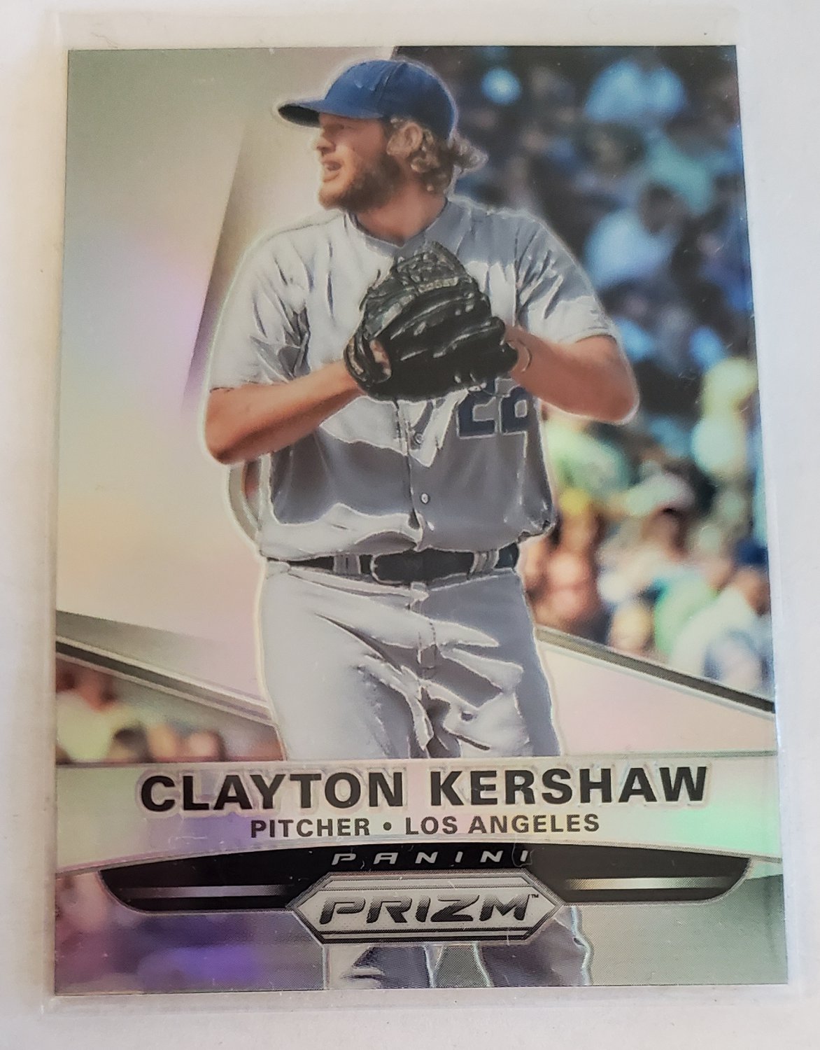 Clayton Kershaw 2015 Prizm Prizms Insert Card