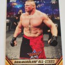 Brock Lesnar 2019 Topps WWE SummerSlam Mr. SummerSlam Insert Card