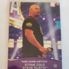 Stone Cold Steve Austin 2015 Topps WWE Crowd Chants One More Match Insert Card