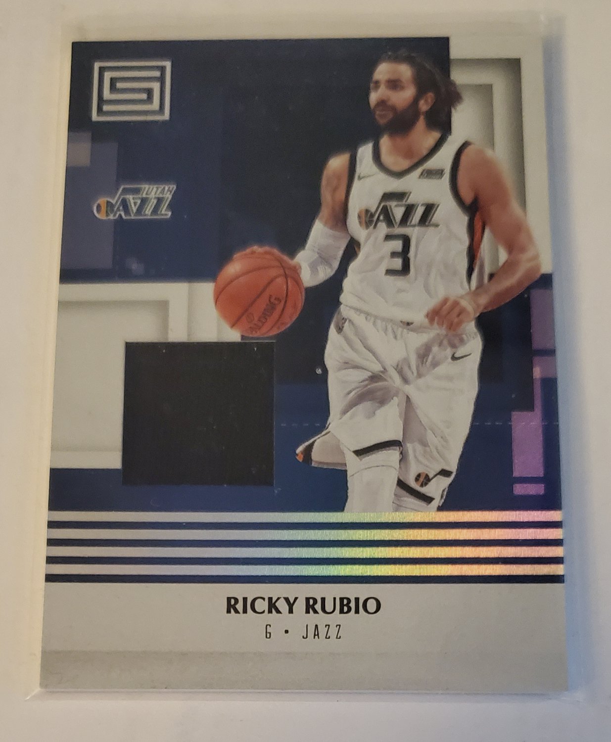 Ricky Rubio 2017-18 Status Materials Card