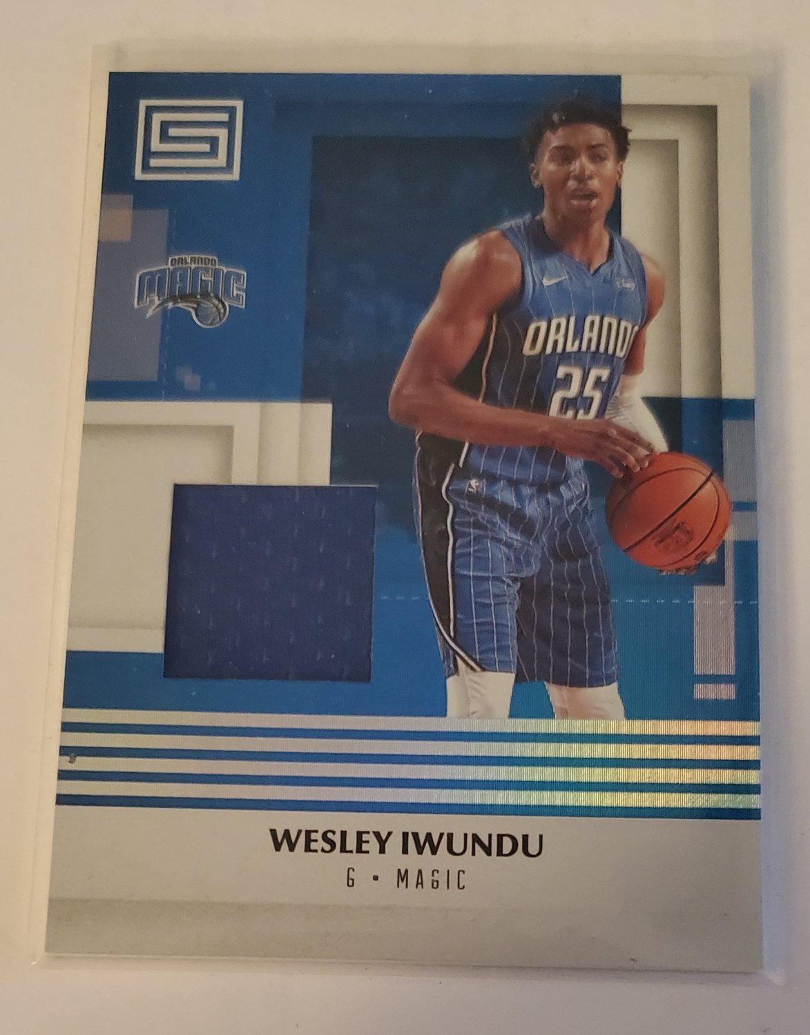 Wesley Iwundu 2017-18 Status Materials Card