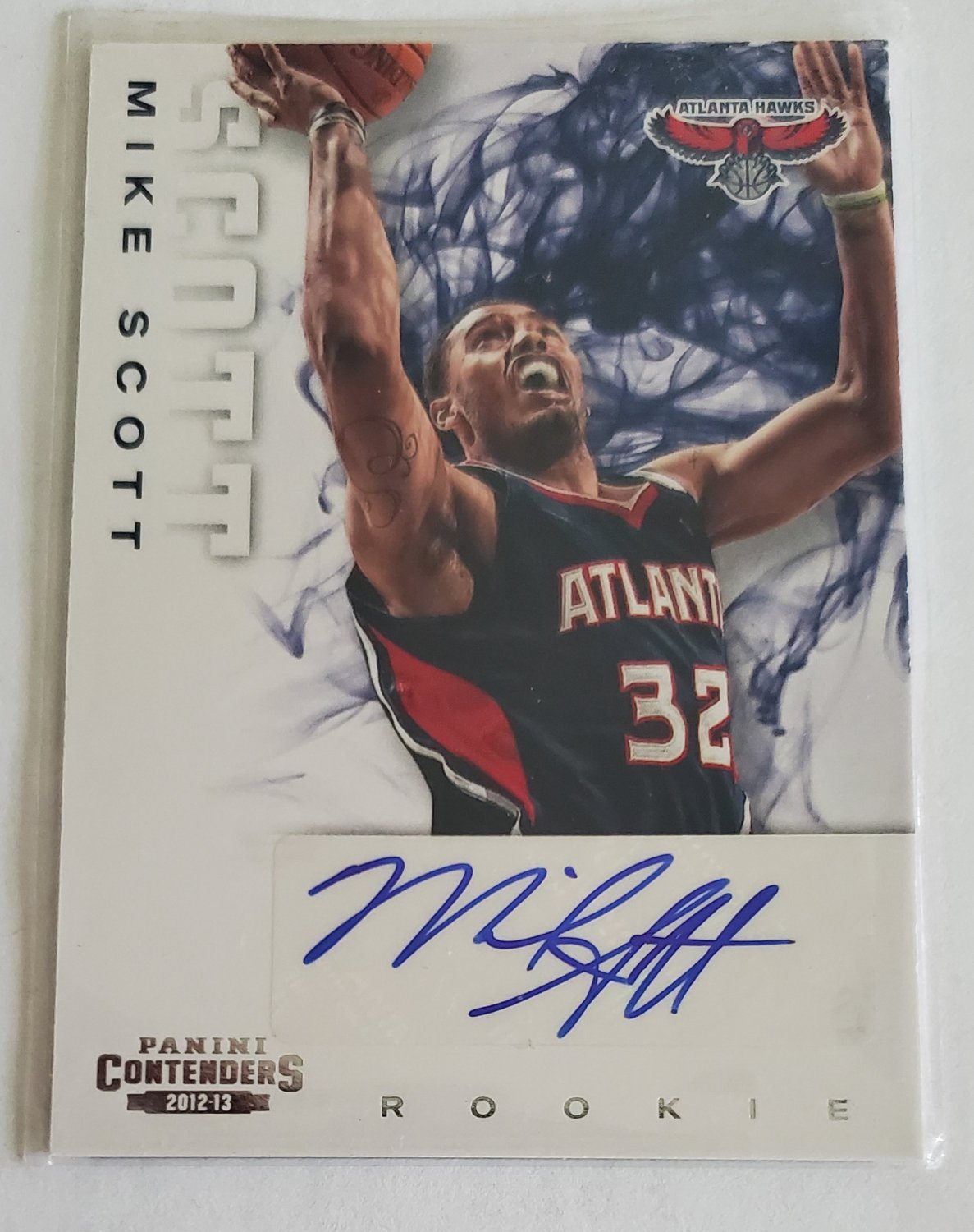 Mike Scott 2012-13 Contenders Rookie Autograph Card