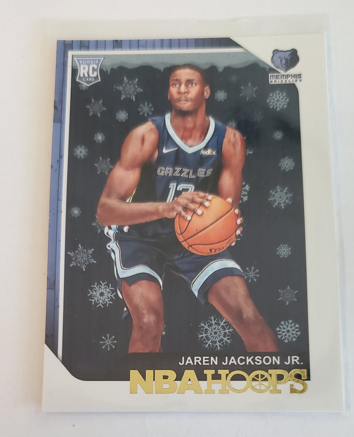 Jaren Jackson Jr 2018-19 NBA Hoops Winter Rookie Card