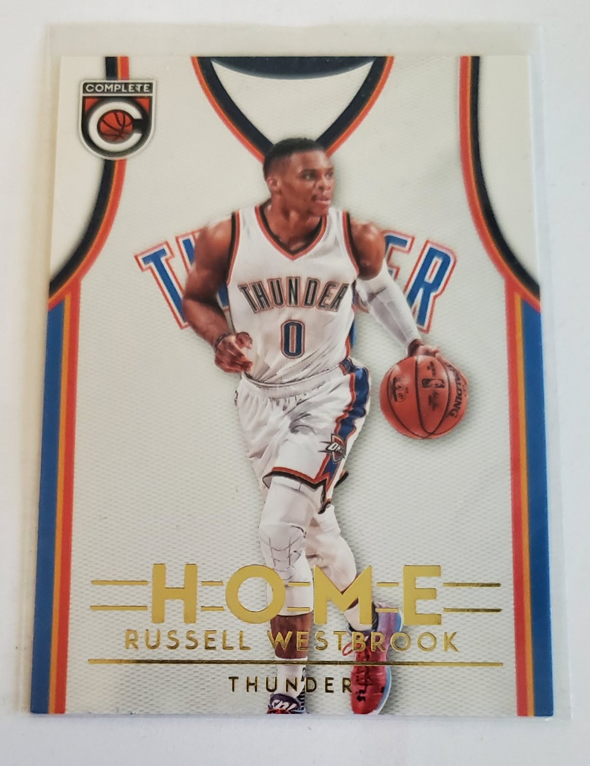 Russell Westbrook 201617 Complete Home Insert Card