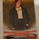 Ronda Rousey 2019 Topps WWE Raw Bronze Insert Card