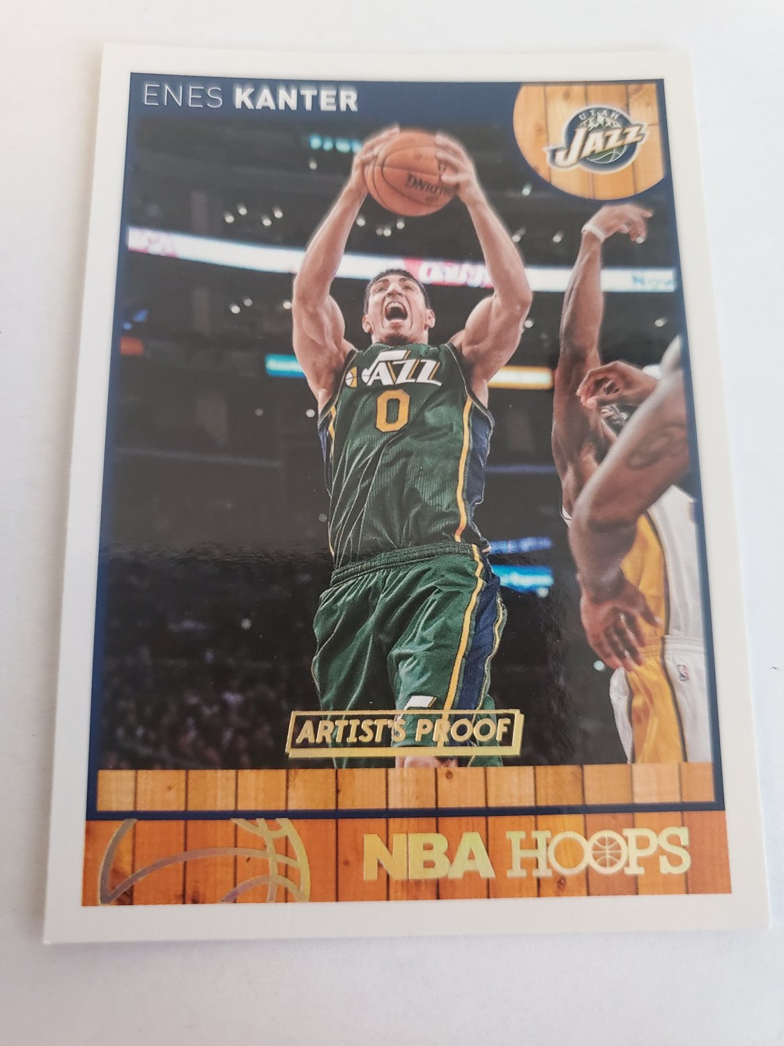 Enes Kanter 2013-14 NBA Hoops Artist Proof Insert Card