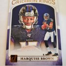 Marquise Brown 2019 Donruss Rookie Gridiron King Insert Card