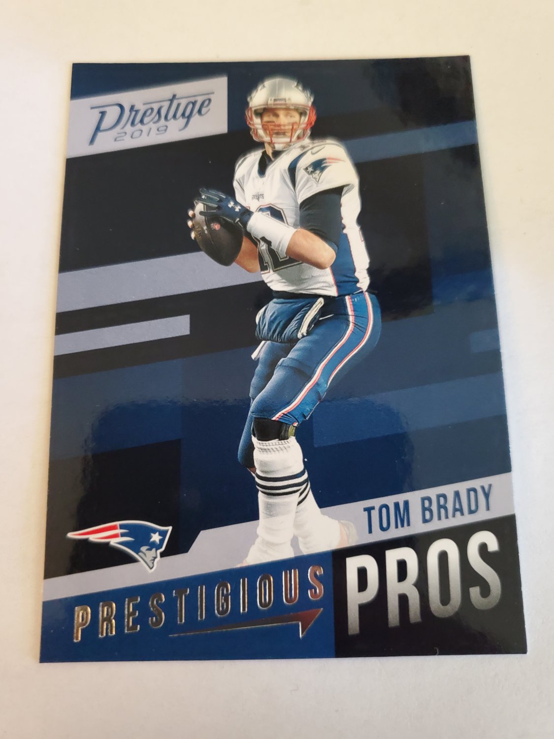 Tom Brady 2019 Prestige Prestigious Pros Insert Card