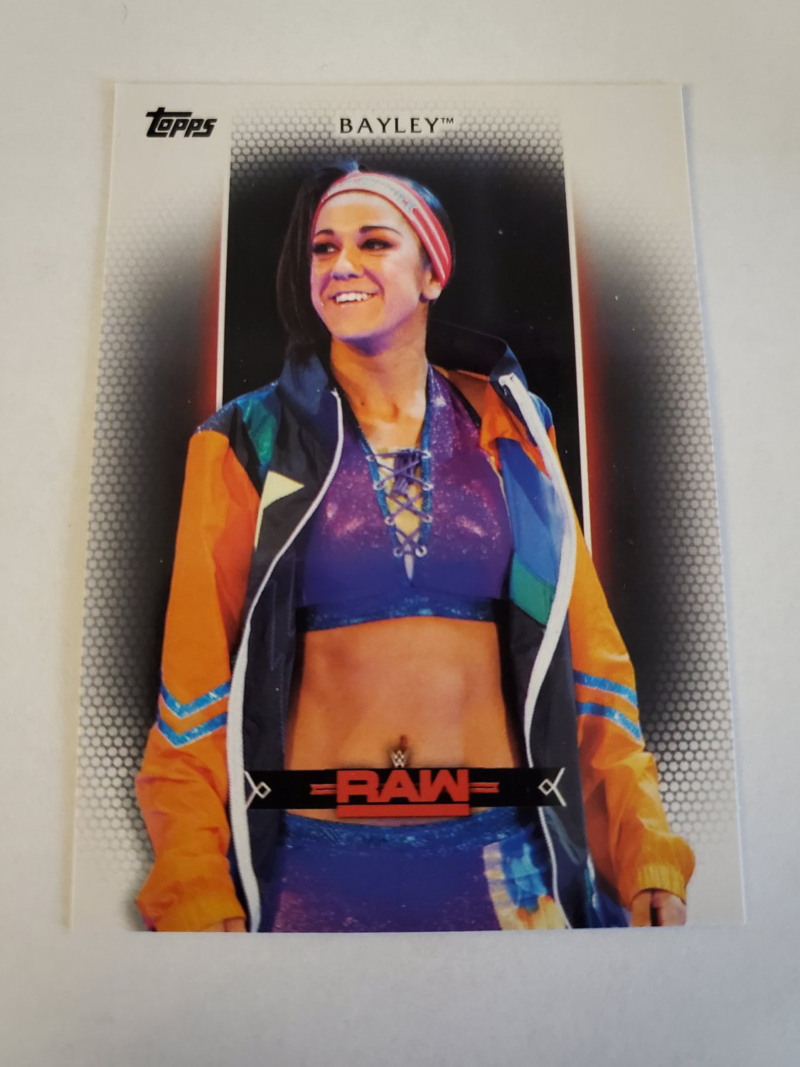 Bayley 2017 Topps WWE Women's Division Base Card