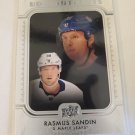Rasmus Sandin 2019-20 Upper Deck UD Portraits Insert Card