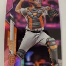 Buster Posey 2020 Topps Chrome Pink Refractor Insert Card