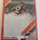 Khalil Mack 2019 Donruss Press Proof Red Insert Card