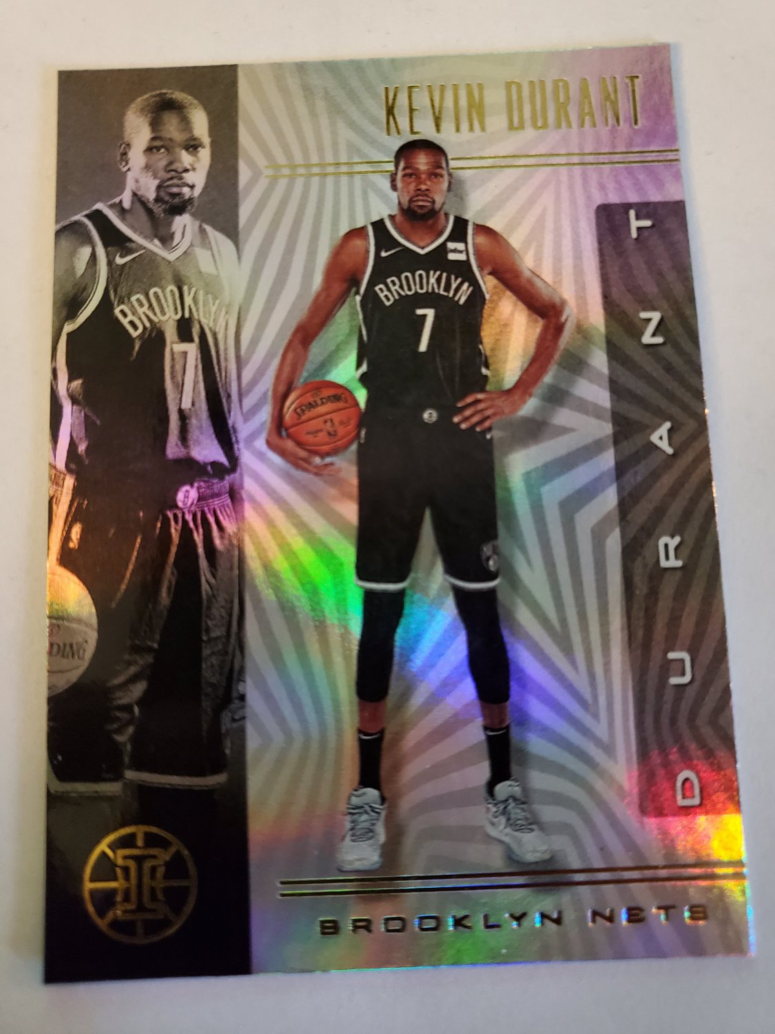 Kevin Durant 2019-20 Illusions Base Card