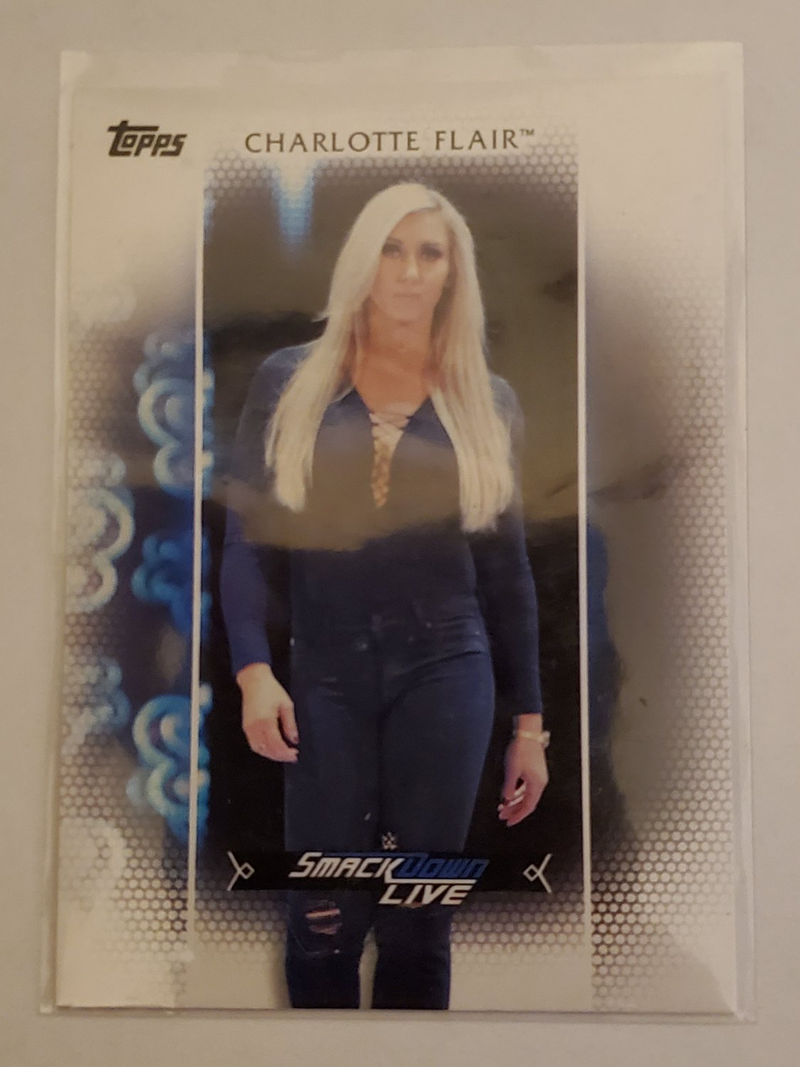 Charlotte Flair 2017 Topps WWE Women's Division Base Card