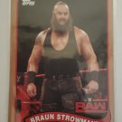 Braun Strowman 2018 Topps Heritage WWE Bronze Insert Card