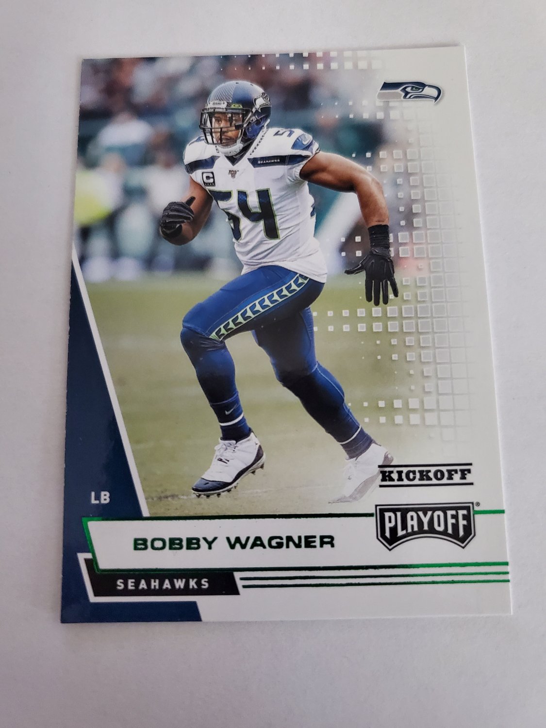 Bobby Wagner 2020 Playoff Kickoff Insert Card