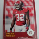 Dylan Moses 2021 Chronicles Draft Pick Score Retro Pink Rookie Card