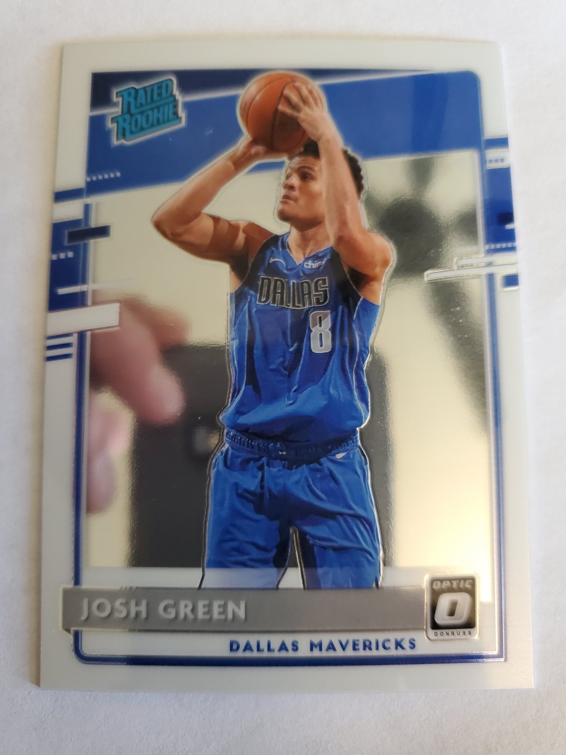 Josh Green 2020-21 Optic Rookie Card Card