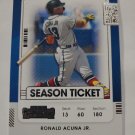 Ronald Acuna Jr 2021 Contenders Base Card