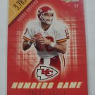 Trent Green 2002 Score Numbers Game SN 580/3783 Insert Card