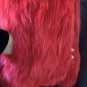 $5500 AUTH Plein Sud Red Fox Fur Turtle Neck Pullover Top