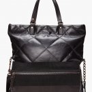 $1900 NWT NEW LANVIN Dear Danae Cabas Large Black Quilt Leather Bag