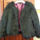 $300 NWT Sinequeanone Faux Fur Jacket Sz T36/M