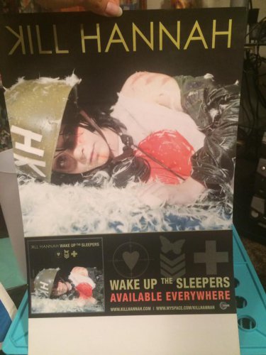 Kill Hannah Wake Up The Sleepers Poster