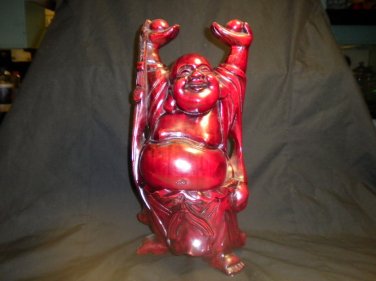 Wooden statue