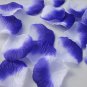 2 Tones White & Blue Rose Petals