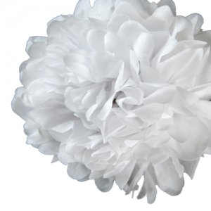 White Large Pom Pom