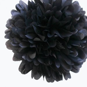 Black Pom Pom Large