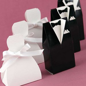 Bride & Groom Favor Box
