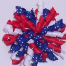 Large Patriotic Korker Bow