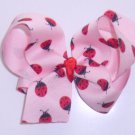 Large Ladybug Bow