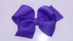 Large Purple Bow