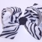 Large Zebra Bow