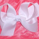 Large White Bow