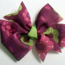 Purple Pinwheel Bow