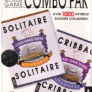 Combo Pak -- Over 1000 Different Solitaire Games; 48 Cribbage games