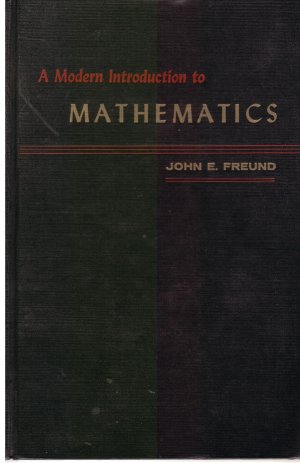 A Modern Introduction to Mathematics