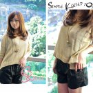 Tared detail sweater