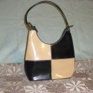 Black amd tan purse