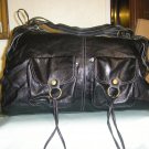 Black leather